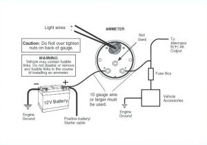 Vdo Ammeter Wiring Diagram How to Wire Electric Gauges Wiring Diagram Show