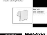 Vent Axia Speed Controller Wiring Diagram Lo Carbon Centra Vent Axia Manualzz Com