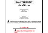 Versalift Wiring Diagram Option Hyd 1330 5 Versalift East Llc Manualzz Com