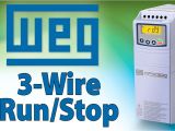 Vfd Control Wiring Diagram Vfd 3 Wire Vfd Control Tutorial Weg Cfw300 Variable Frequency Drive