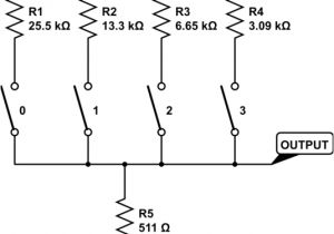 Voltage Selector Switch Wiring Diagram How Should I Use Rotary Switches and Resistor Networks to Uniquely