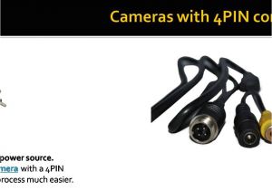 Waeco Reversing Camera Wiring Diagram Reversing Camera with Rca Connection or with 4pin Connection Youtube