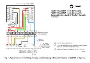 Weathertron thermostat Wiring Diagram Trane Heat Pump Wiring Diagram Wiring Diagrams Bib