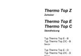 Webasto thermo top C Wiring Diagram thermo top Z thermo top E thermo top C Wasserheizgerate Manualzz Com