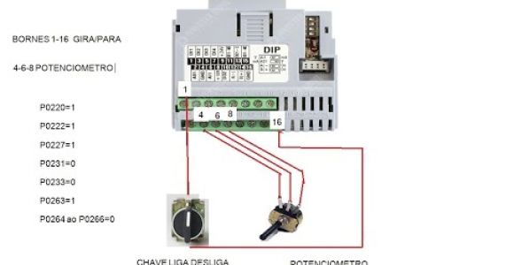 Weg Cfw500 Wiring Diagram Inversor Weg Cfw 500 Gira Para E Via Potencia Metro Youtube