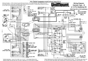 Western Cable Plow Wiring Diagram 64053 Western Fisher Unimount 0206 Dodge Hb5 12 Pin Control Wiring