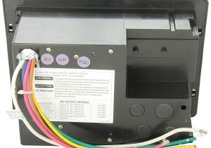 Wfco 8735 Wiring Diagram Amazon Com Wfco Wf 8735 P Black 30 Amp Power Center Automotive