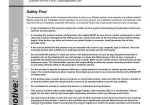 Whelen 500 Series Light Bar Wiring Diagram Installation Guide Respondera Lp Lightbar Manualzz Com