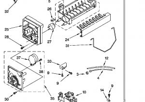 Whirlpool Ice Maker Wiring Diagram Looking for Whirlpool Model Ed25rfxfw01 Side by Side Refrigerator