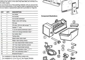 Whirlpool Ice Maker Wiring Diagram Whirlpool Wpw10715708 Ice Maker assembly