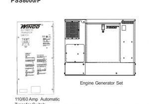 Winco Generator Wiring Diagram 60701 095 Parts List Pss8000 P Winco Generators