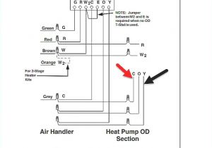 Wire Diagram for thermostat Electrical Contactor Wiring Diagram Elegant Home thermostat Wiring
