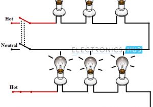 Wire Lights In Series How to Diagram Electrical Wiring Home Lighting In Series Wiring Diagram Review