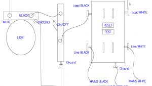 Wiring A Gfci Outlet with A Light Switch Diagram Gfci Receptacle with A Light Fixture with An On Off Switch In