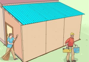 Wiring A Shed From A House Diagram 6 Ways to Add A Lean to Onto A Shed Wikihow