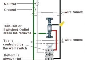 Wiring A Switch to An Outlet Diagram Outlet to Outlet Wiring Bestsurvivalknifereviewss Com
