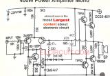 Wiring Diagram Amplifier 400w and 800w Power Amplifier Circuit Electronics Stereo