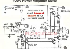 Wiring Diagram Amplifier 400w and 800w Power Amplifier Circuit Electronics Stereo