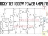 Wiring Diagram Amplifier Power Amplifier 1000w Rocky Tef In 2019 Diy Audio Amplifier Diy