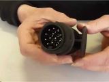 Wiring Diagram for 13 Pin Caravan socket How to Realign Your 13 Pin Caravan towing Electrics Plug Youtube