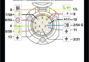 Wiring Diagram for 13 Pin Caravan socket Trailer Techteazer Com