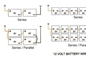 Wiring Diagram for 2 12 Volt Batteries In Series 12 Volt Batteries In Series Wiring Diagram Another Blog About