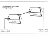 Wiring Diagram for 2 12 Volt Batteries In Series 12 Volt Battery Wiring Diagram Get Wiring Diagram