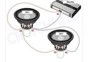 Wiring Diagram for 2 2ohm Subs Amplifier Wiring Diagrams How to Add An Amplifier to Your Car Audio