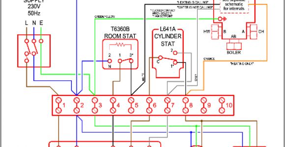 Wiring Diagram for 2 Zone Heating System Central Heating Controls and Zoning Diywiki