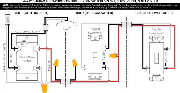 Wiring Diagram for A 4 Way Light Switch Zwave Light Switch Wiring Wiring Diagram Page