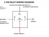 Wiring Diagram for A 5 Pin Relay Wiring for Relay Wiring Diagram
