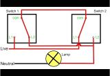 Wiring Diagram for A Two Way Switch Two Way Light Switching Explained Youtube