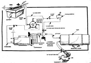 Wiring Diagram for Air Compressor Motor On Board Air Compressor