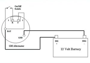 Wiring Diagram for Alternator Chevy Alt Wiring Honda 1989 Wiring Diagram Schema