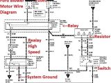 Wiring Diagram for Blower Motor Resistor ford Motor Wiring Wiring Diagram