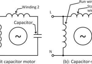 Wiring Diagram for Capacitor Start Motor What is the Wiring Of A Single Phase Motor Quora