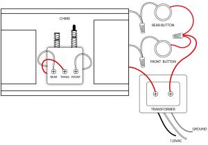 Wiring Diagram for Doorbell Doorbell Transformer Wiring Wiring Diagram Show
