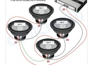 Wiring Diagram for Dual 4 Ohm Subwoofer 4 Ohm Sub Wiring Wiring Diagram