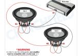 Wiring Diagram for Dual 4 Ohm Subwoofer Dual 4 Ohm Wiring Diagram Wiring Diagram New