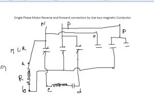 Wiring Diagram for forward Reverse Single Phase Motor Single Phase Motor Wiring Diagram forward Reverse Best Of Single