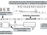 Wiring Diagram for Led Strip Lights Outdoor Rgb Led Strip Light Kit Weatherproof 12v Led Tape Light