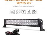 Wiring Diagram for Light Bar Amazon Com Auxbeam 22 Inch Led Light Bar Curved 120w Led Off Road
