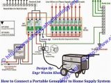 Wiring Diagram for Portable Generator to House How to Connect A Portable Generator to the Home Supply 4 Methods