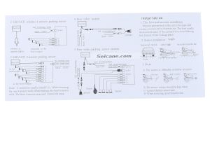 Wiring Diagram for Rear Parking Sensors Seicane Dual Core Cpu Car Rearview Parking Sensor Detector Video Wiring Diagram for Rear Parking Sensors Seicane Dual Core Cpu Car Rearview Parking Sensor Detector Video