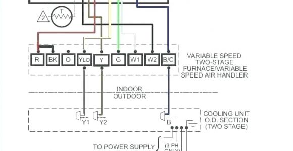 Wiring Diagram for thermostat to Furnace Two Stage Furnace Wiring Wiring Diagram Sheet
