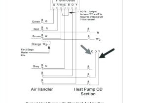 Wiring Diagram for thermostat with Heat Pump Air Conditioner thermostat Wiring Diagram Luxury Awesome Electric