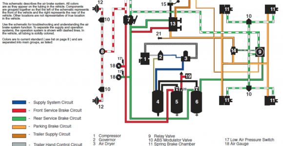 Wiring Diagram for Trailer Lights and Electric Brakes Tractor Trailer Air Brake System Diagram with Images