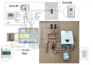 Wiring Diagram for Underfloor Heating thermostat thermal Zone Control Wiring Diagrams Wiring Diagram Db