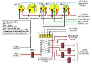 Wiring Diagram Fuel Gauge Manual Wiring Diagram for Gauges Wiring Diagram Sheet