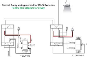 Wiring Diagram Light Switch Timer topgreener Smart Wi Fi Switch Control Lighting From Anywhere In Wall Single Pole or 3 Way No Hub Required Works with Amazon Alexa and Google